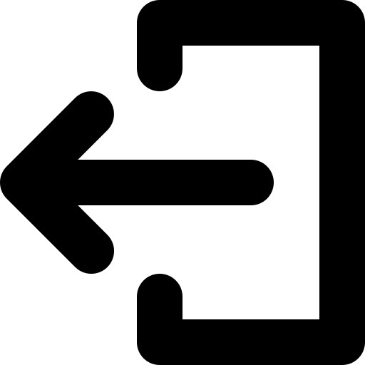 Access, close, exit, logout, sign out icon